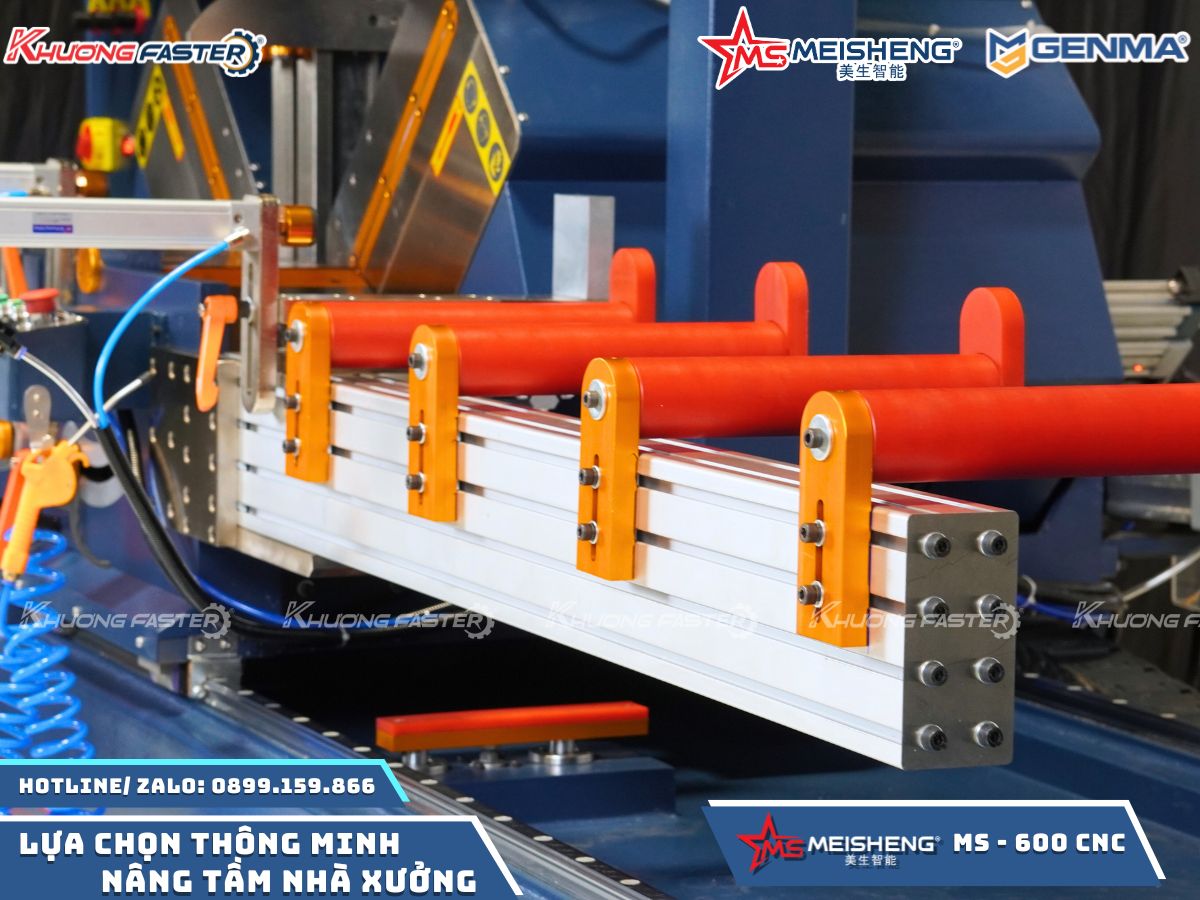 Máy Cắt Nhôm 2 Đầu Meisheng Ms 600 CNC Ngoại Tuyến